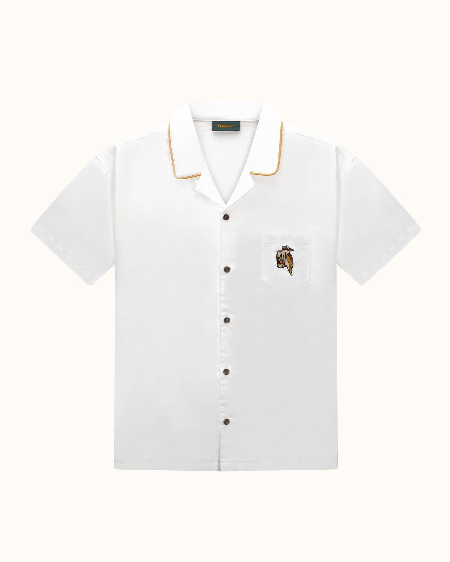 Mates SS Shirt Classic White-Better Beer