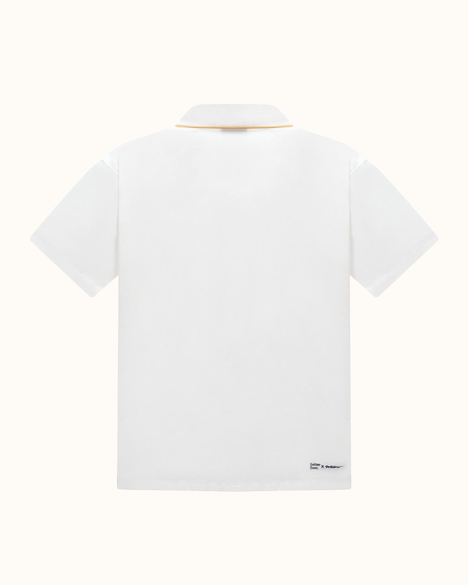 Mates SS Shirt Classic White-Better Beer