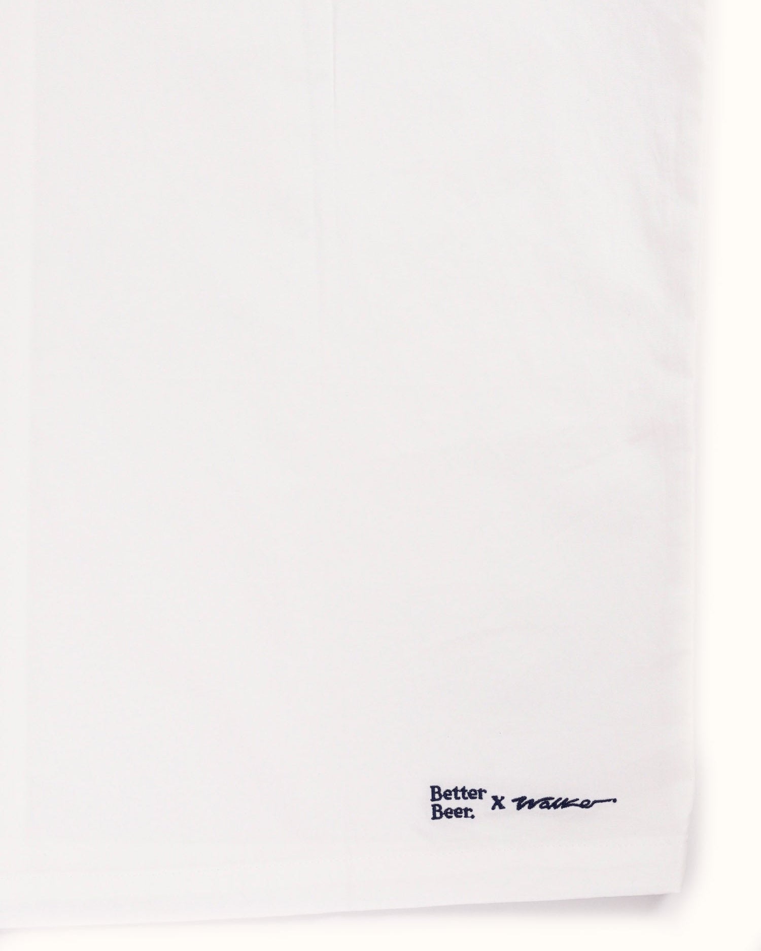 Mates SS Shirt Classic White-Better Beer