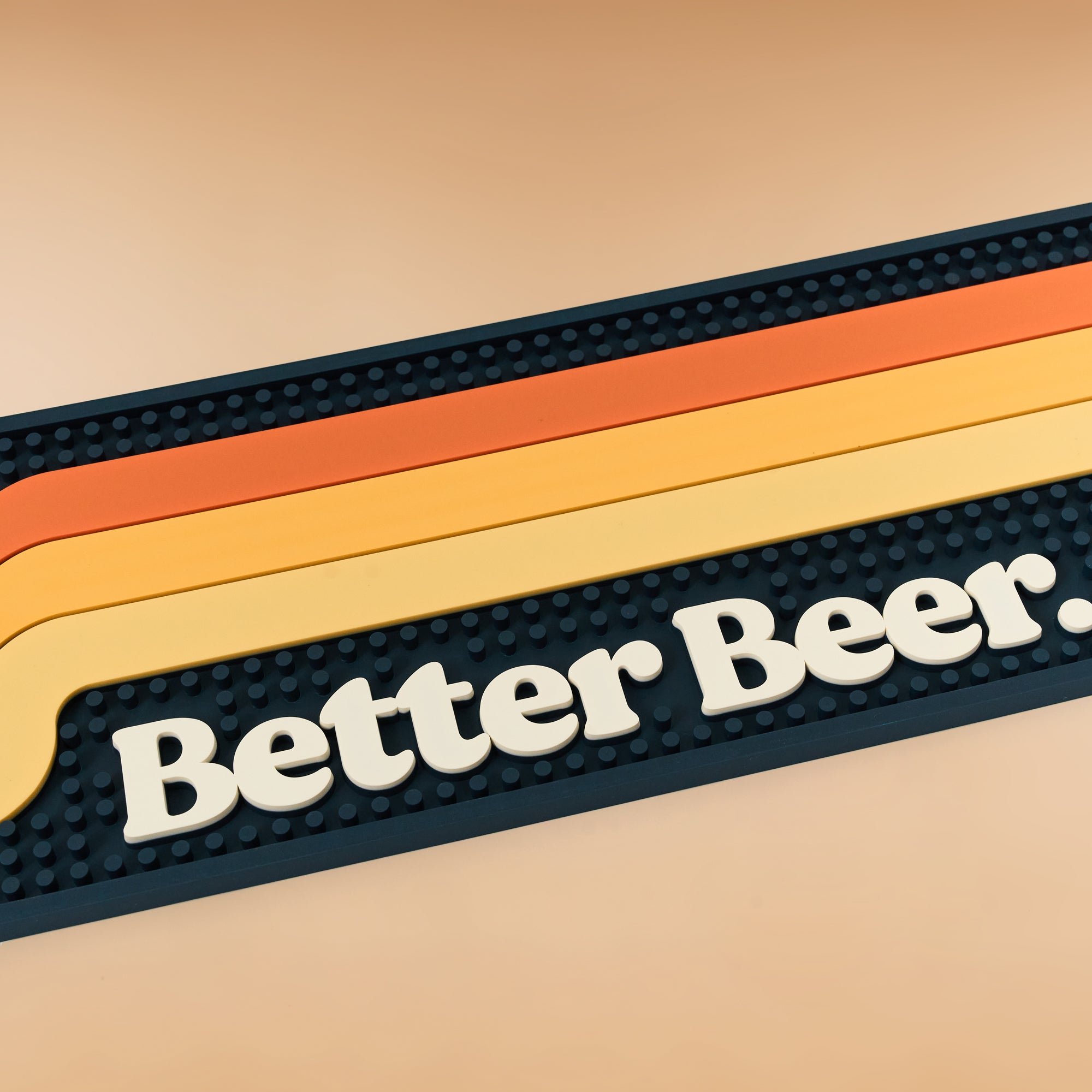 The All New Better Beer Rubber Bar Mat