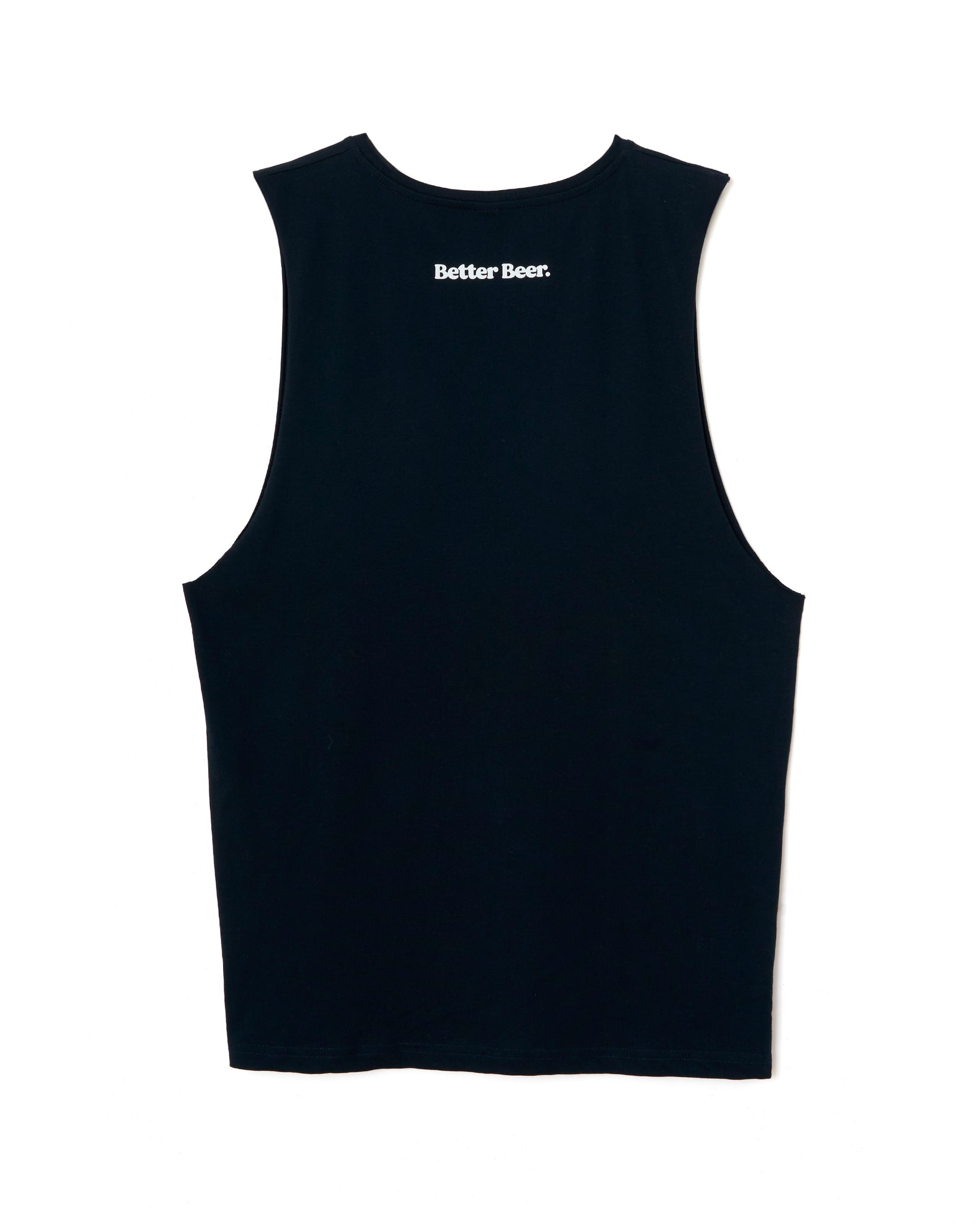 Day For It Navy Bernard Tank - Back | Better Beer
