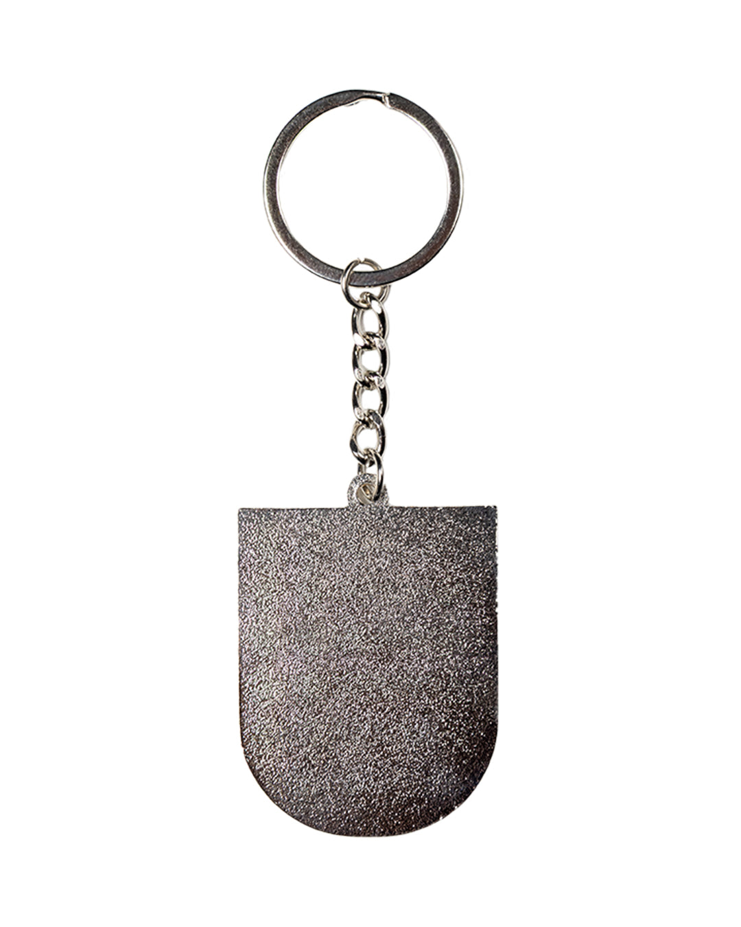 Day For It Campfire Keychain with a textured metallic finish on a white background | Better Beer