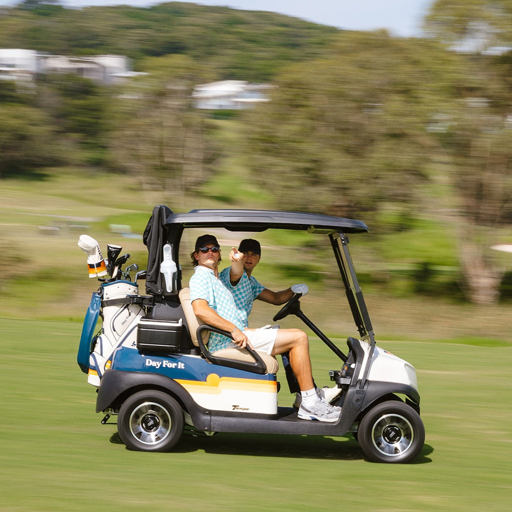 Club Car x Better Beer Golf Cart