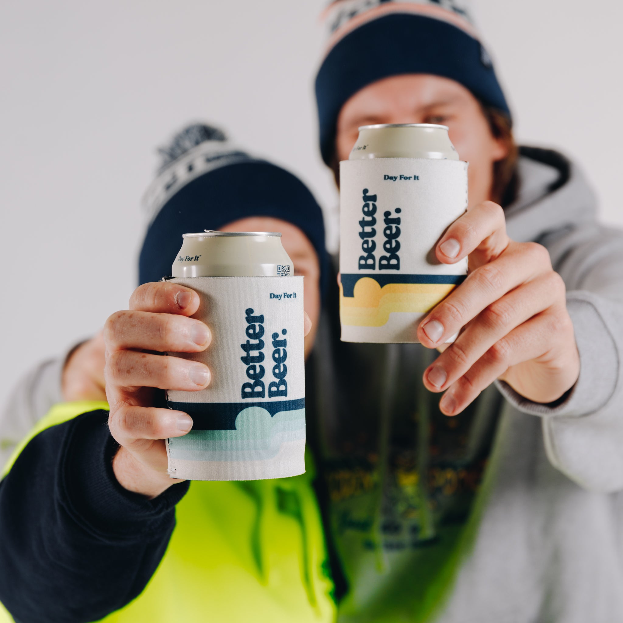 Arvo Ale Tinny Cooler features The Middy Tinny Cooler, Pom pom beanies, Hi-Vis and Wooden Spooners Hoodies - Better Beer