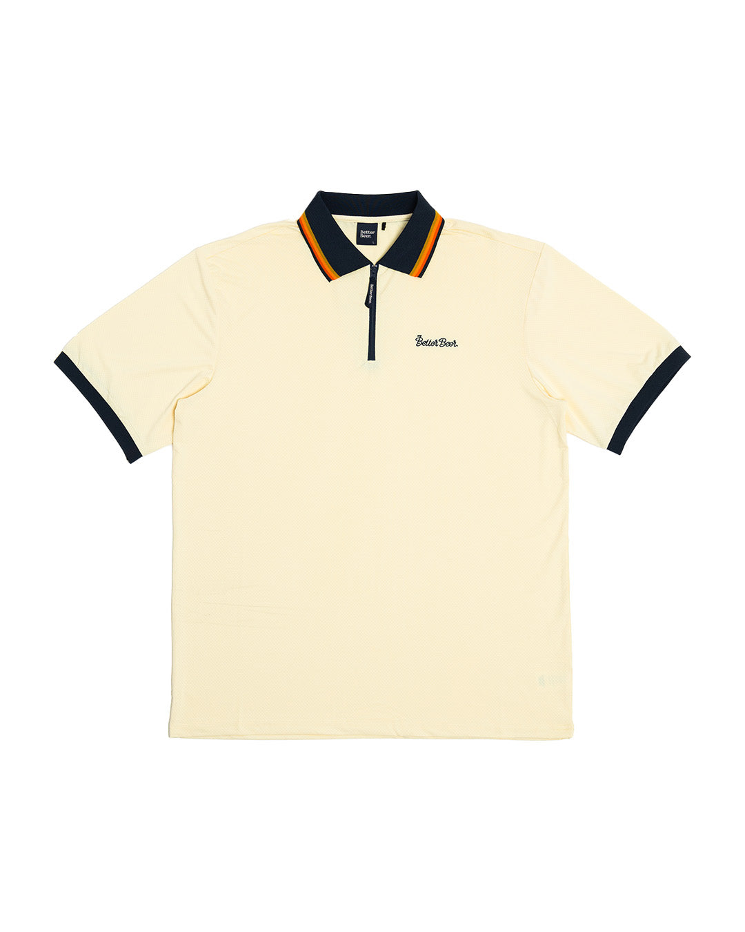 Sunset Golf Polo front | Better Beer
