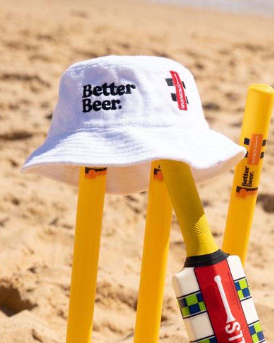 Gray-Nicolls x Better Beer Towelling Bucket Hat | Better Beer