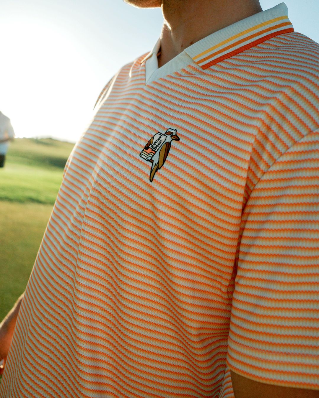 Walker Sunset Golf V-Polo | Better Beer