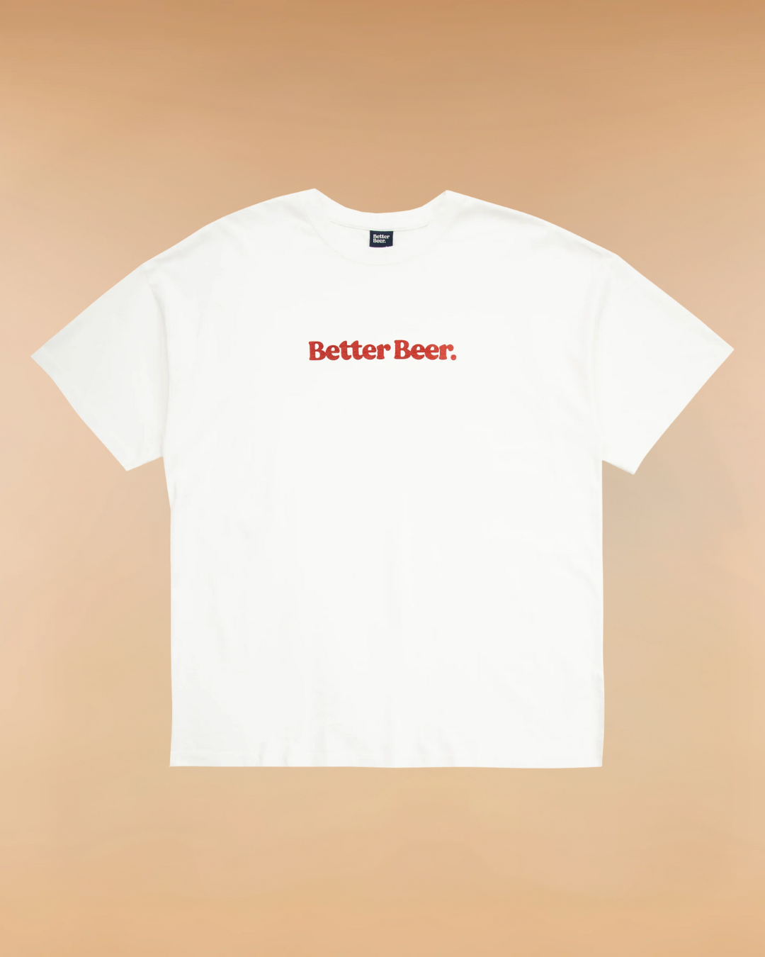 All Day Tee - Antique White Ginger | Better Beer