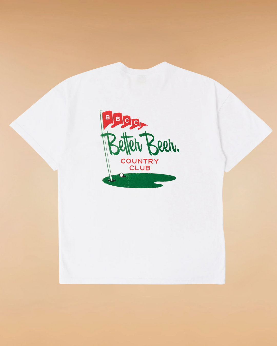Country Club Tee in White | Better Beer