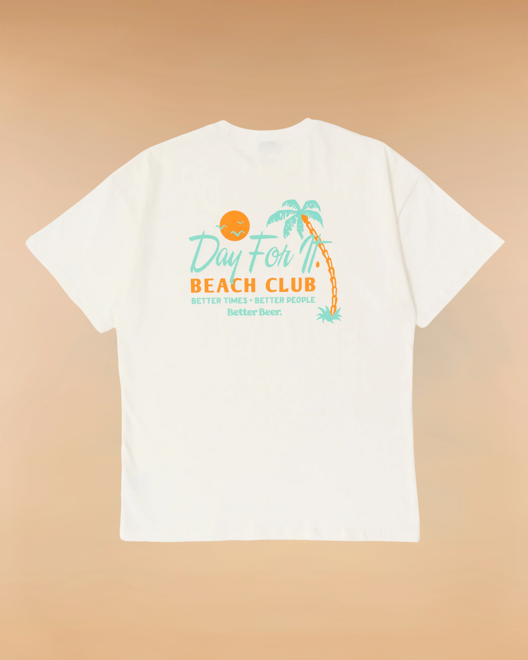 Beach Club Tee - Ivory | Better Beer