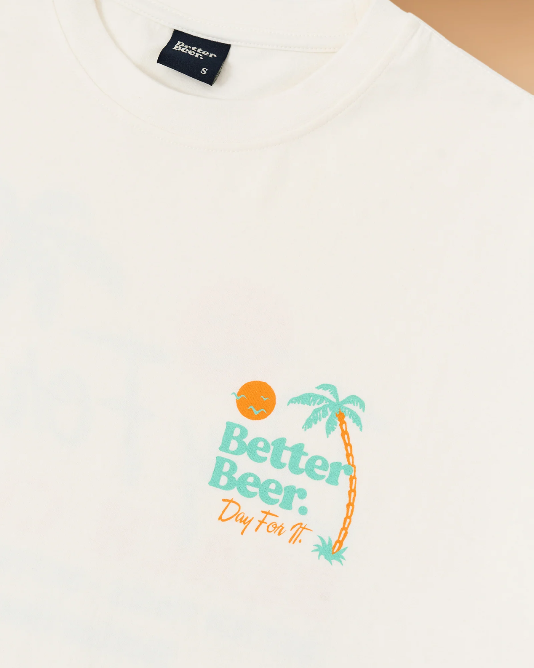 Beach Club Tee - Ivory | Better Beer