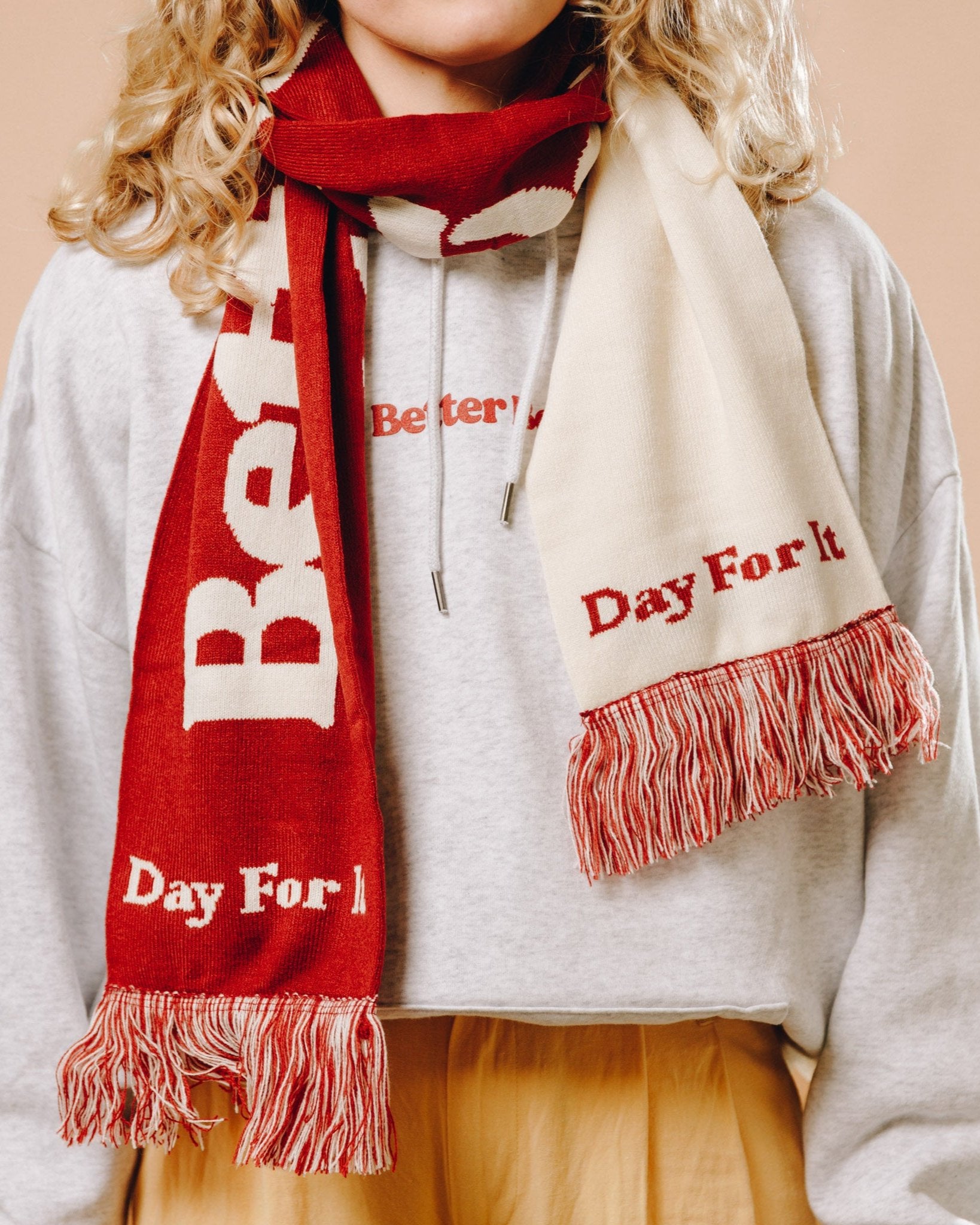 Maroon Footy Scarf | Better Beer