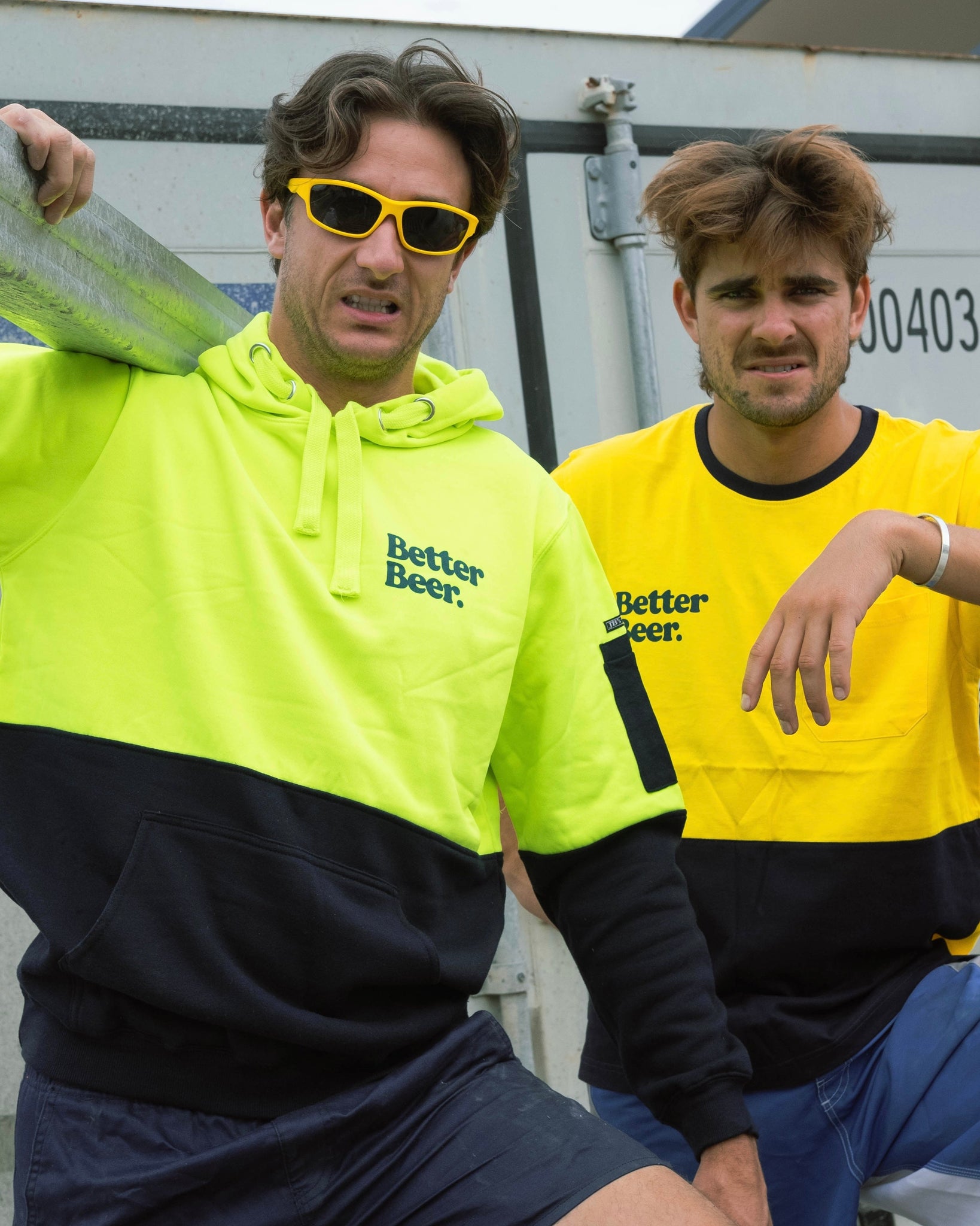 Hi-Vis Hoodie & Hi-Vis T-shirt Bundle | Better Beer