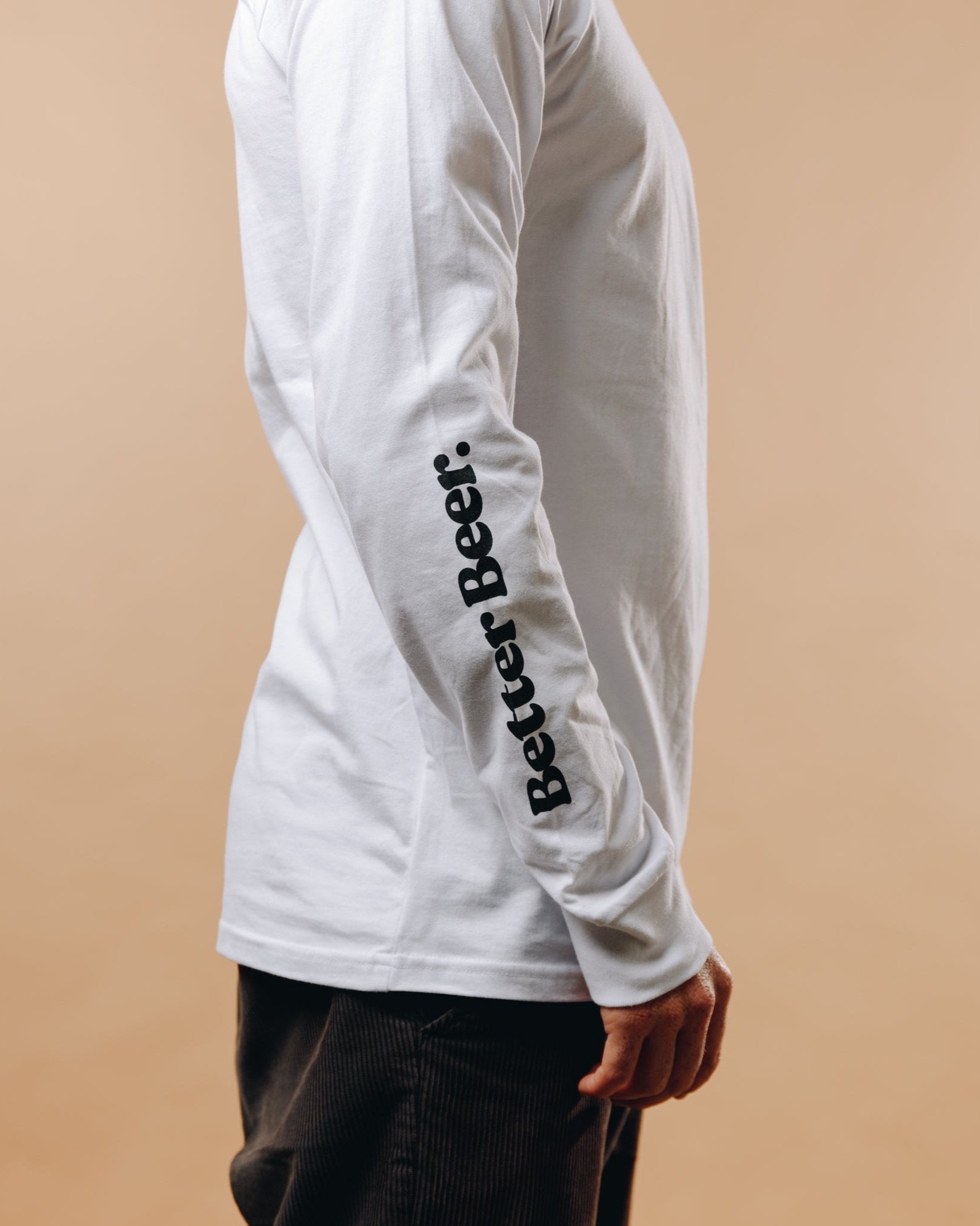Long Sleeve in White | Better Beer