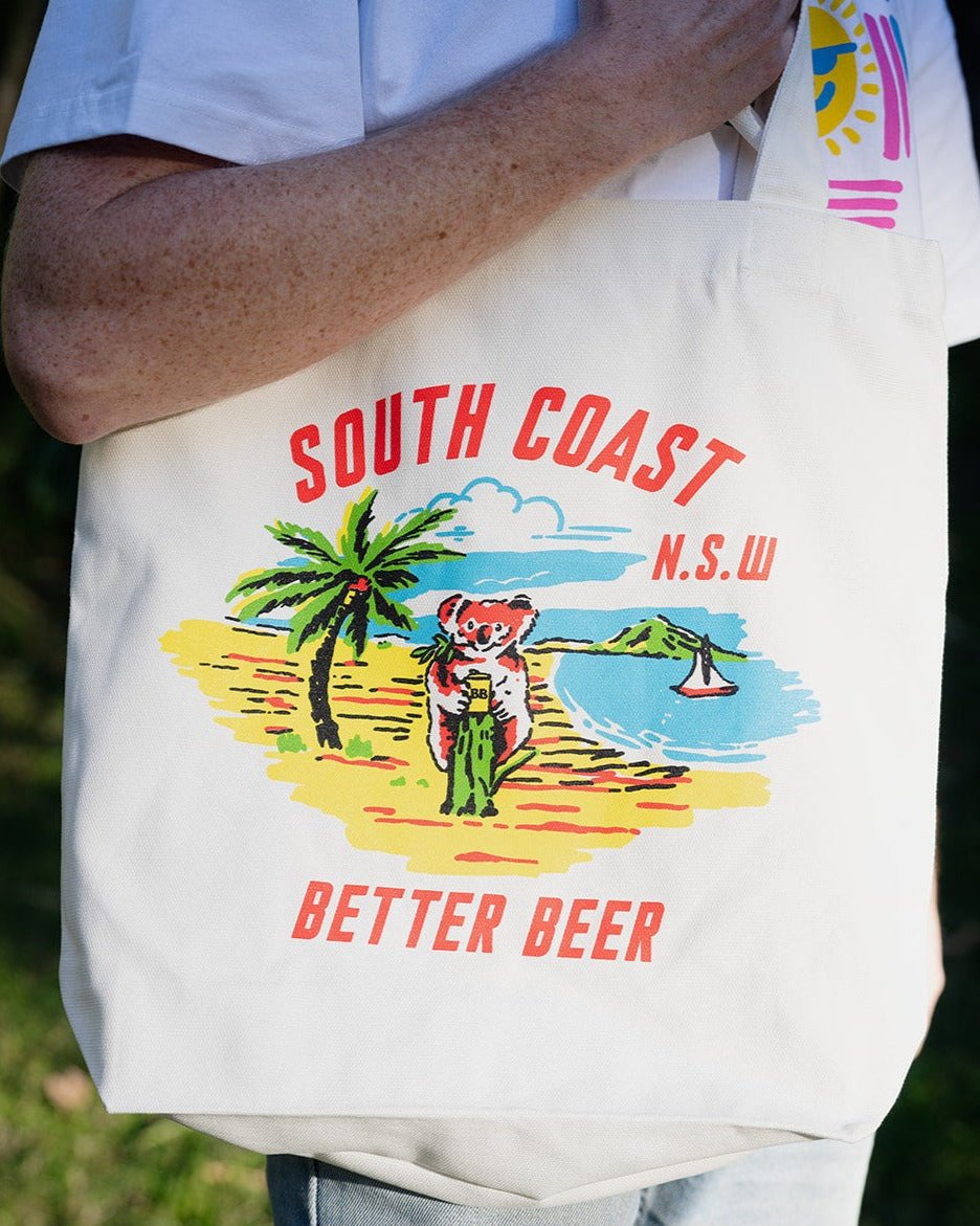 Luke Player South Coast Tote Cream | Better Beer