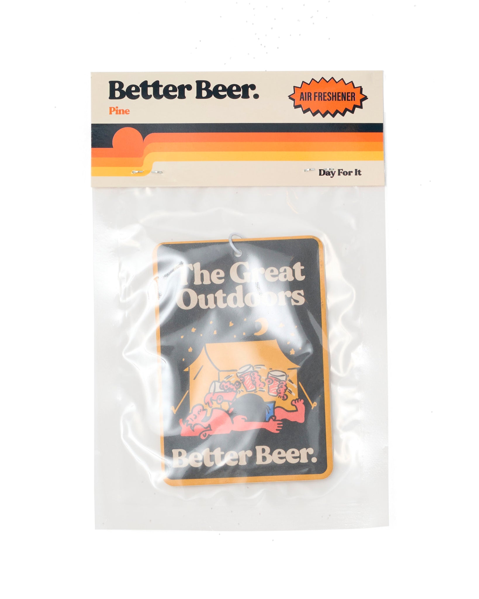 Great Outdoors Pine Scent Car Air Freshener -  Pack | Better Beer