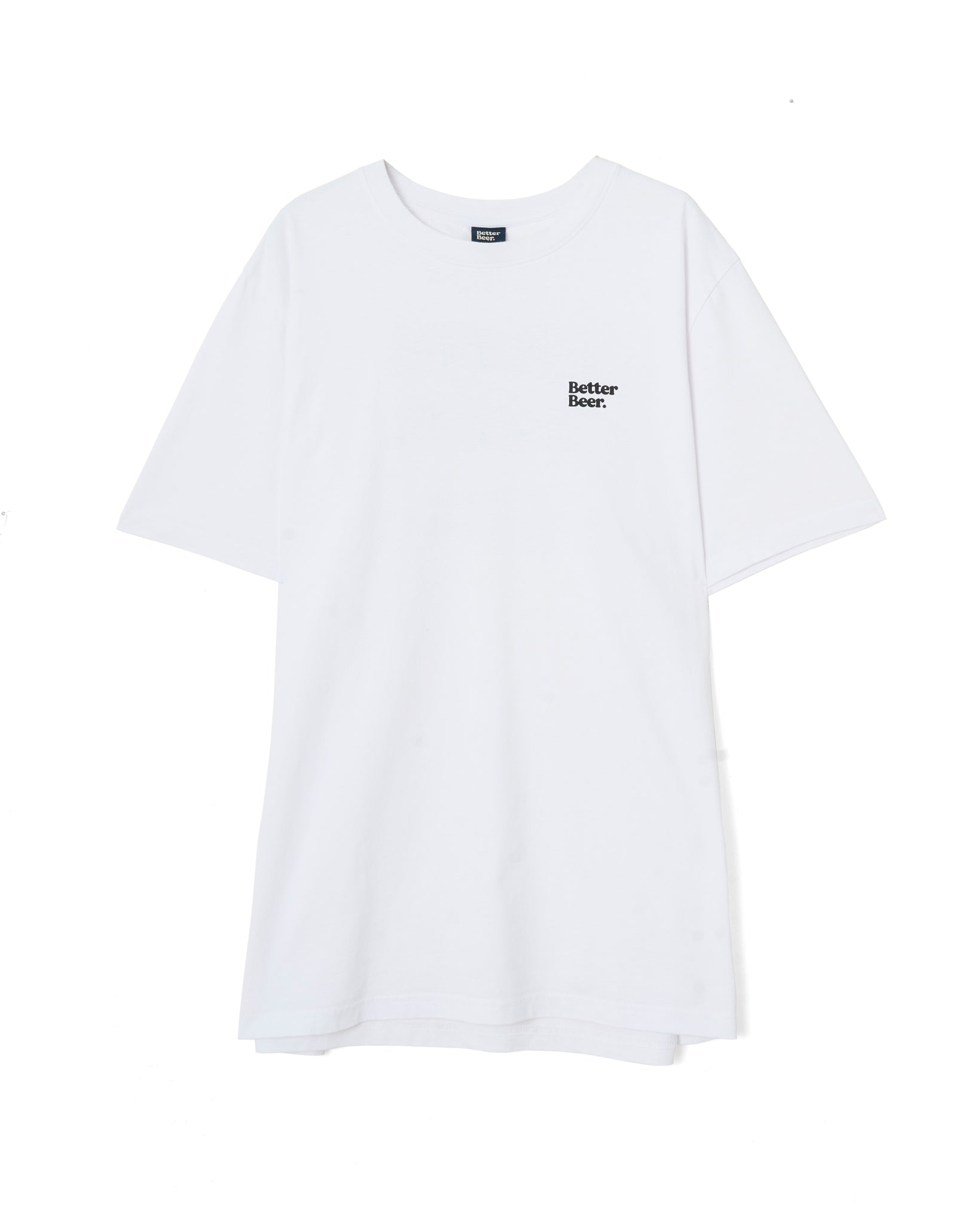 I HATE Beer White Tee - Front | Better Beer