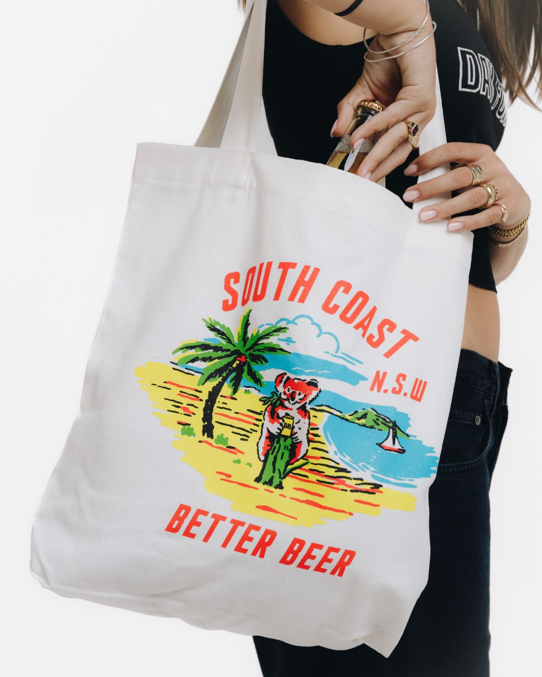 Luke Player South Coast Tote Cream | Better Beer