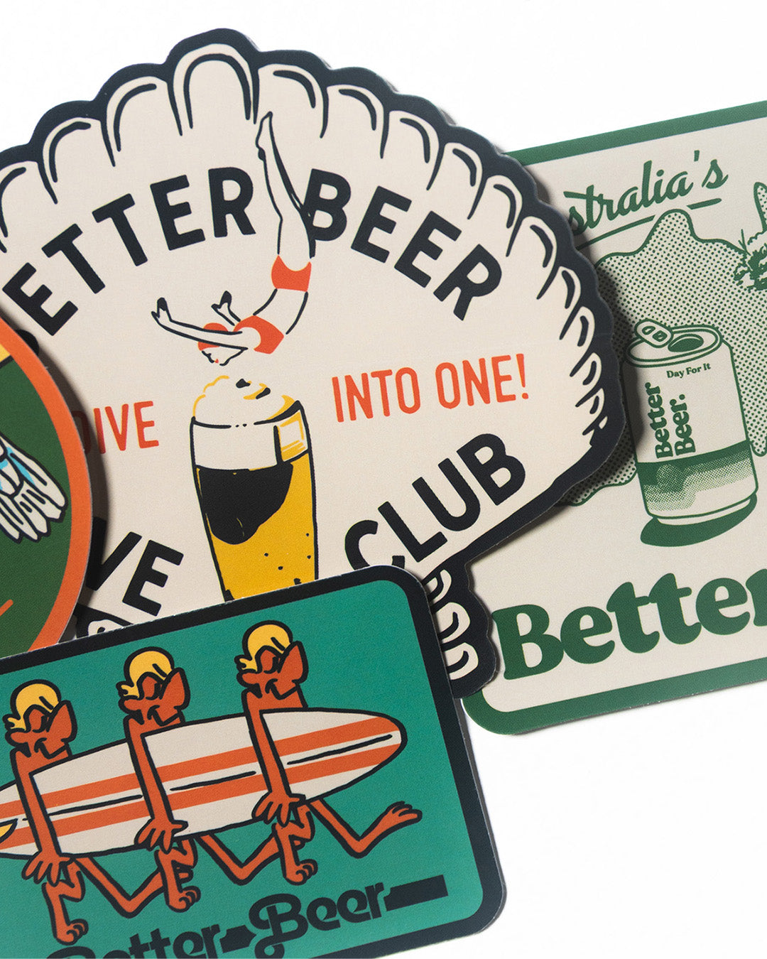 The Aussie Sticker Pack - detailed | Better Beer