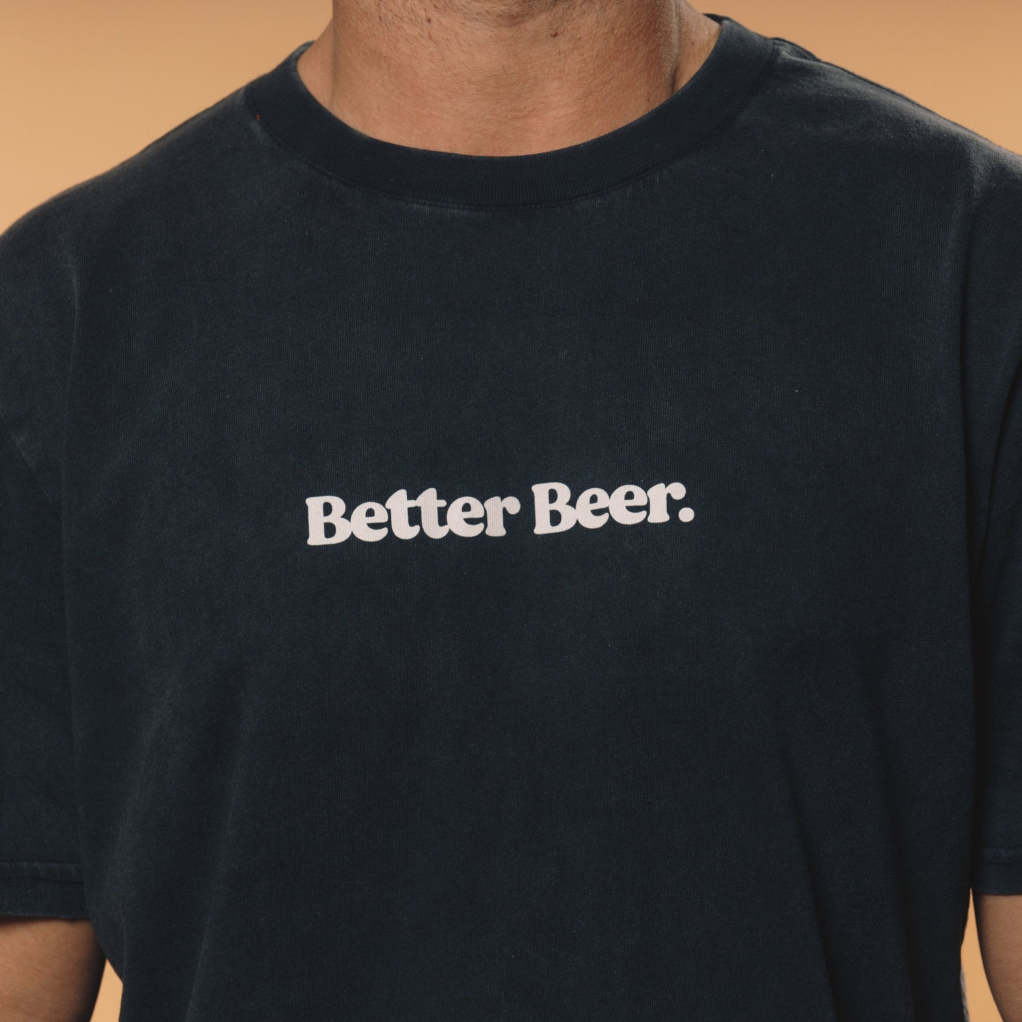 The Everyday Off-Black Tee - Better Beer