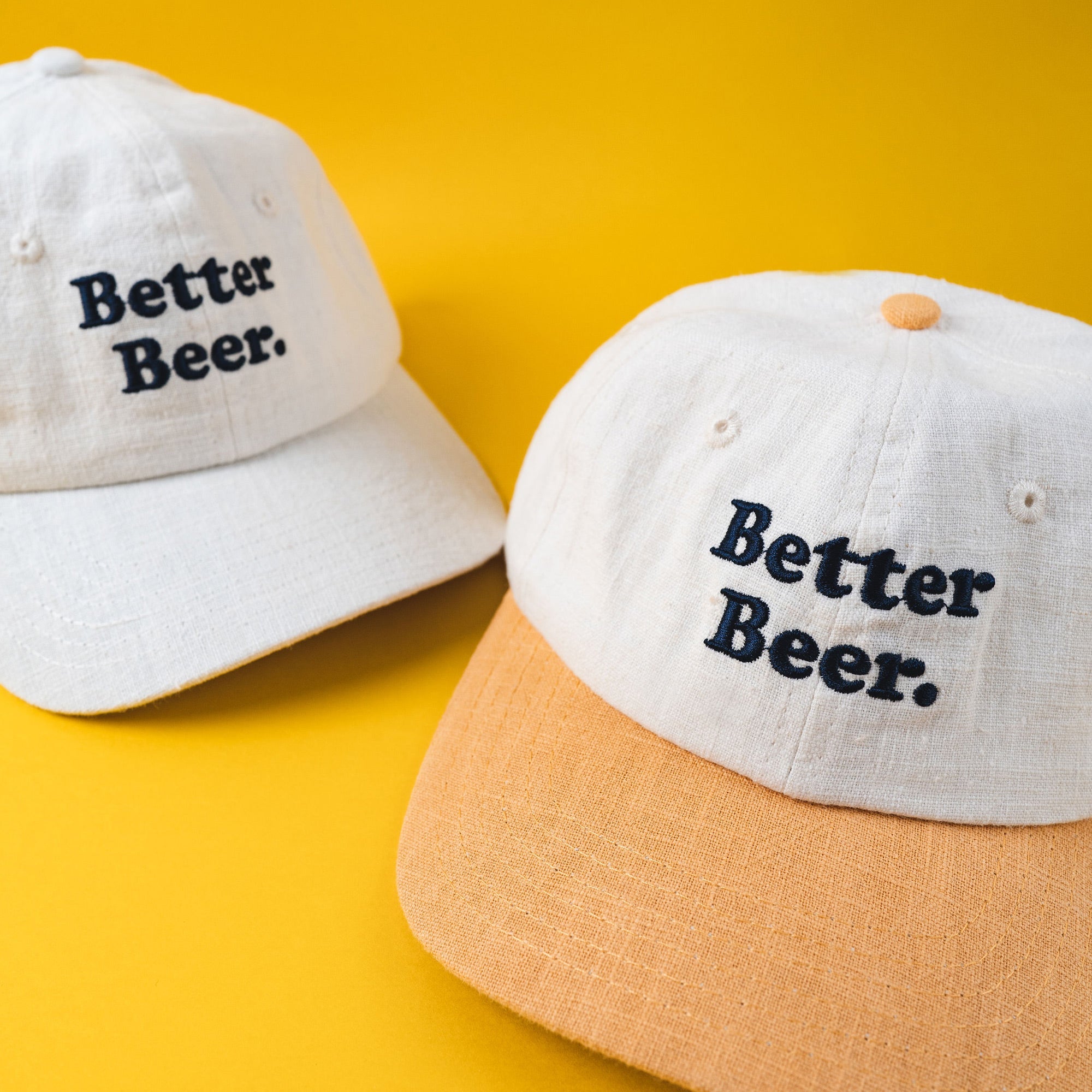 Better Beer Yellow Hemp Cap