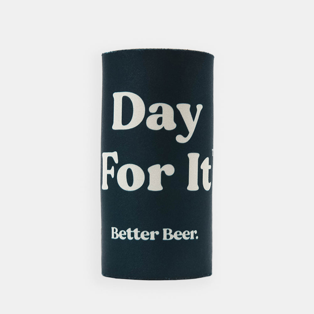 Day For It™ Blue Stubby Cooler - Better Beer