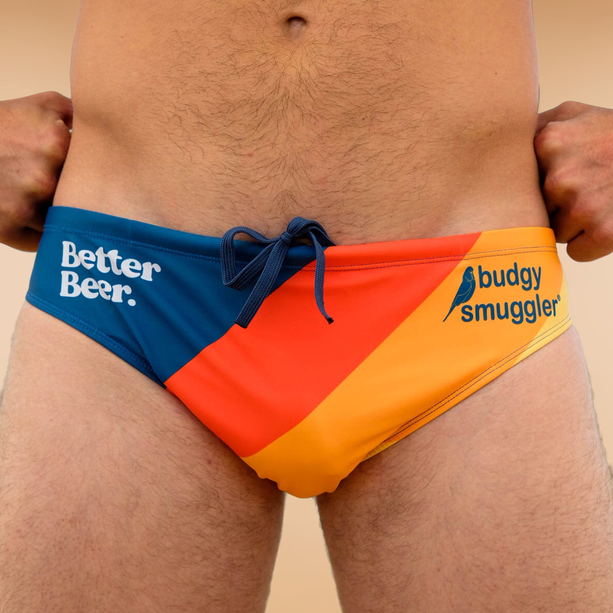 Better Beer Budgy Smugglers in front view - Better Beer